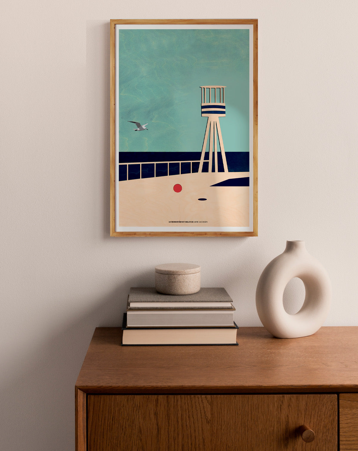 Bellevue - Arne Jacobsen I ARTPRINT