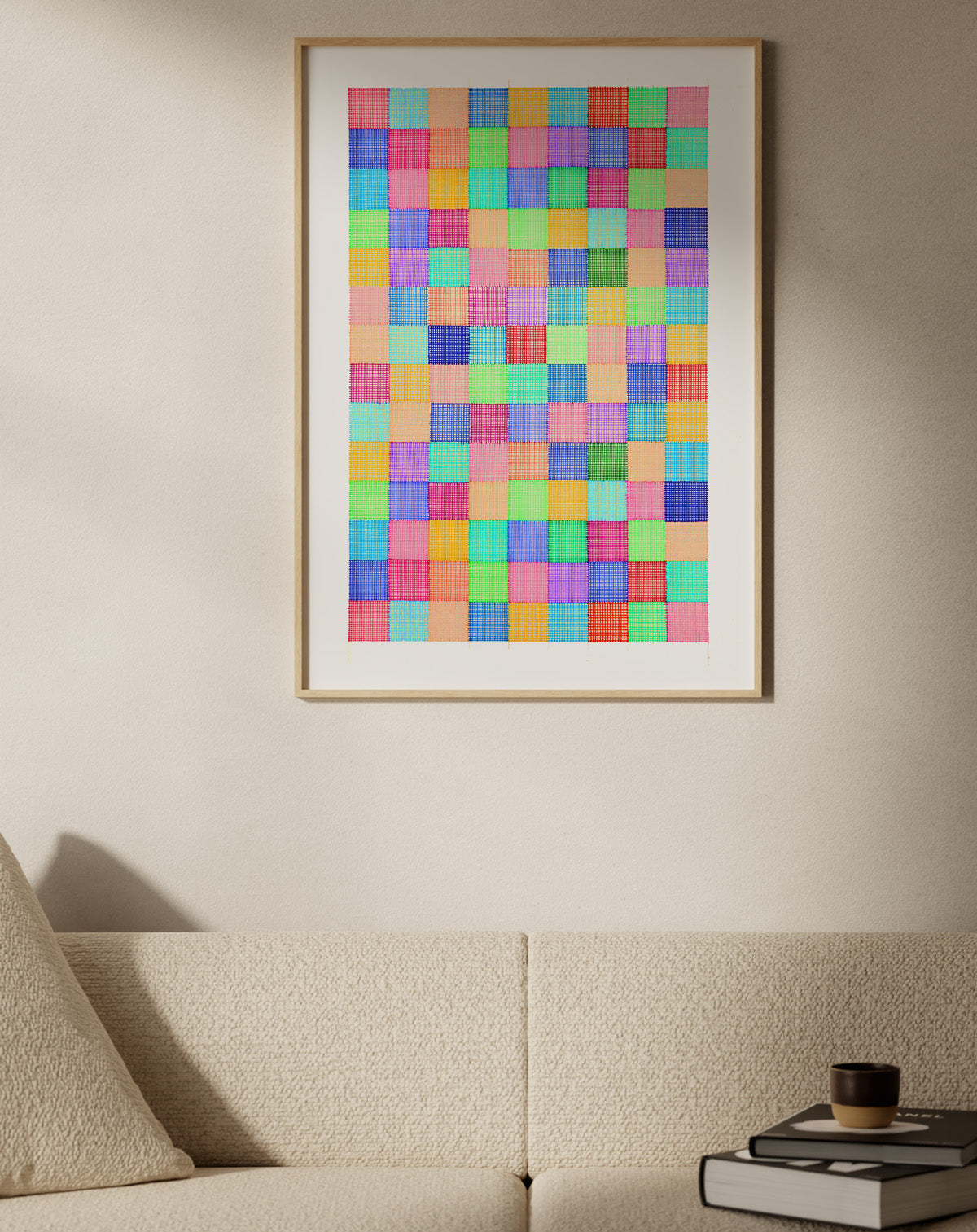 Grid 25, Art Print