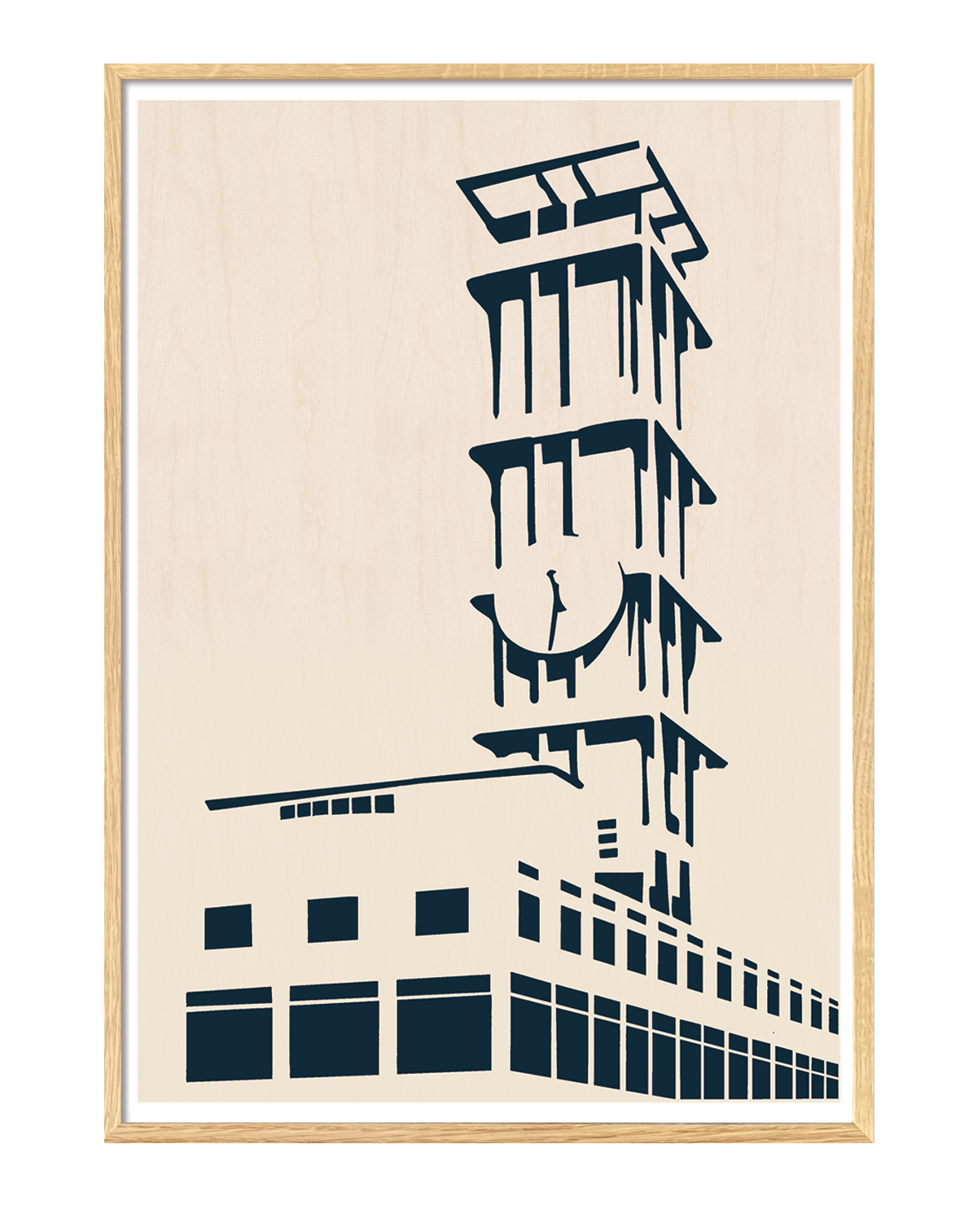 Aarhus Rådhus, Plakat