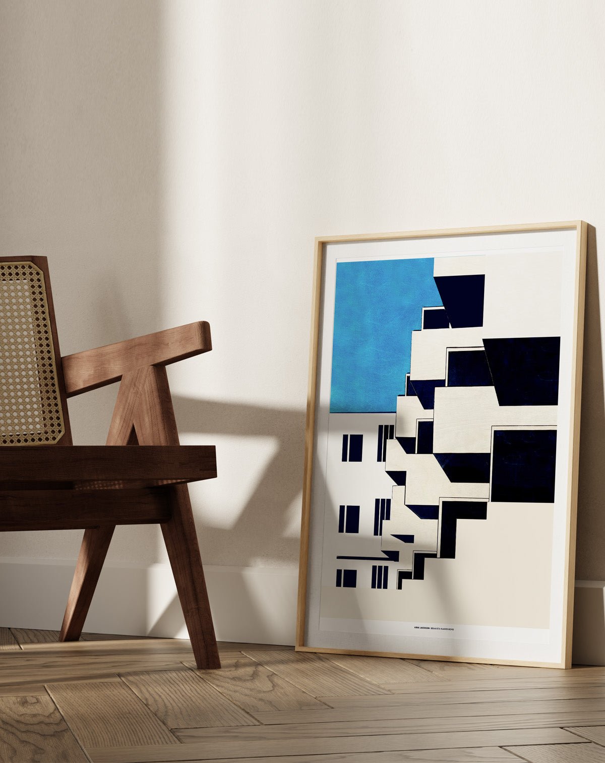 Arne Jacobsen's Bellavista, Art Print - kolekto
