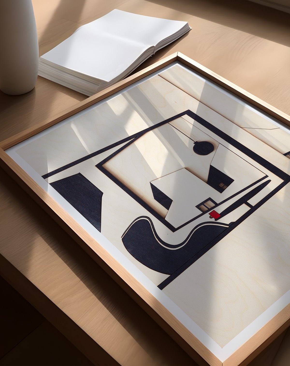 Arne Jacobsen's The Egg, Art Print - kolekto