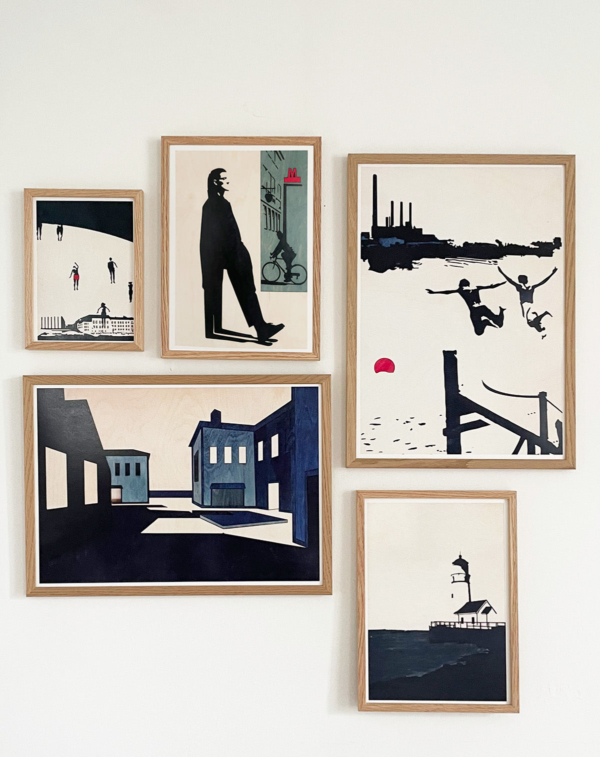 Up the wall, Art Print - kolekto