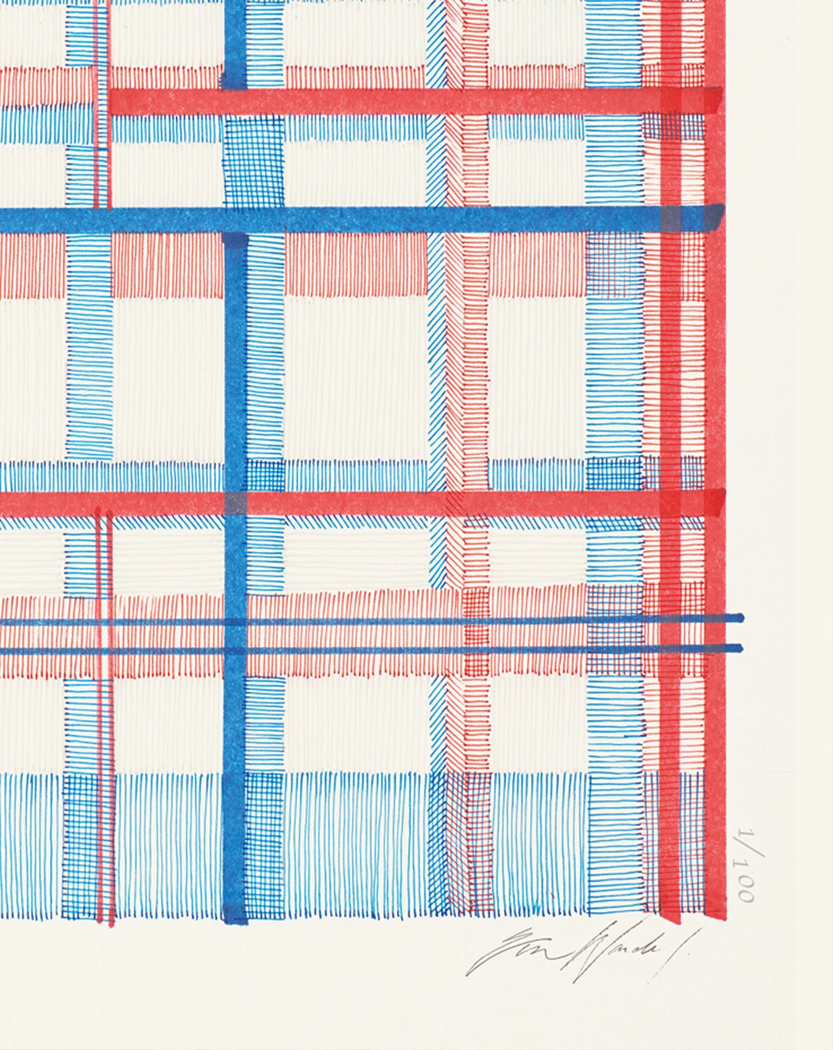 Grid 10 Limited edition, Art Print - kolekto