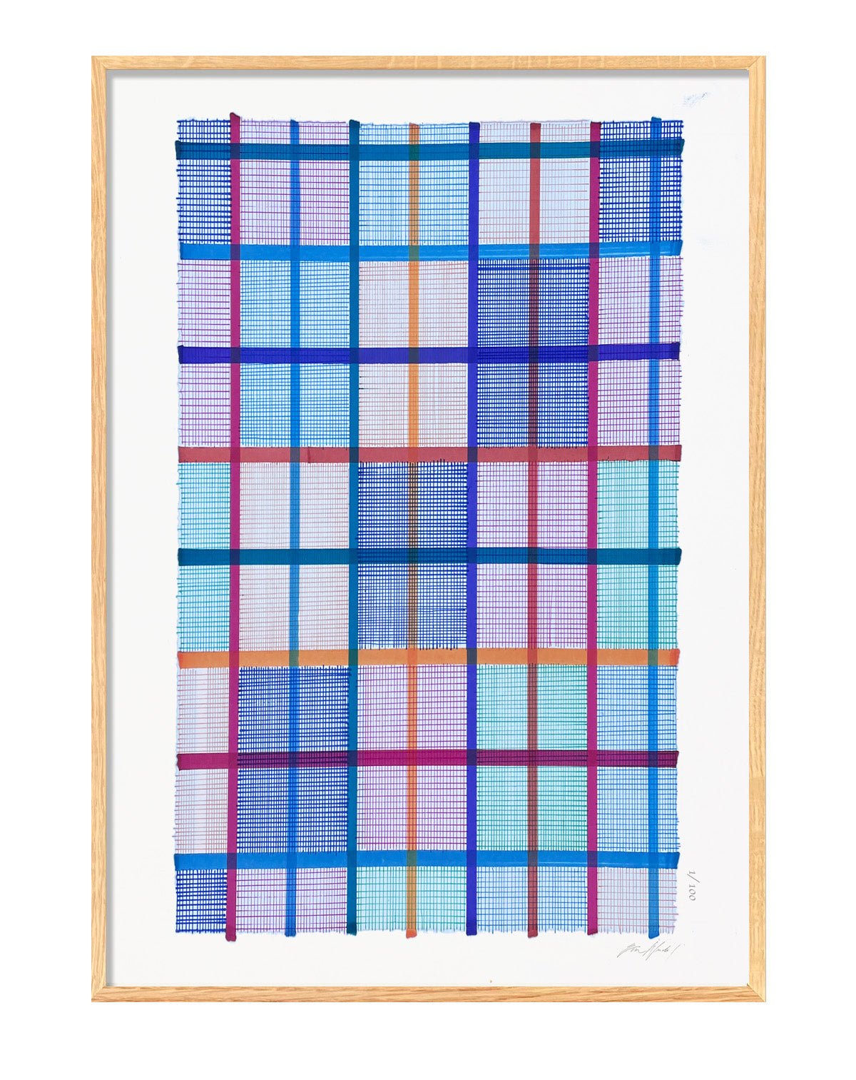 Grid 15 Limited edition, Art Print - kolekto