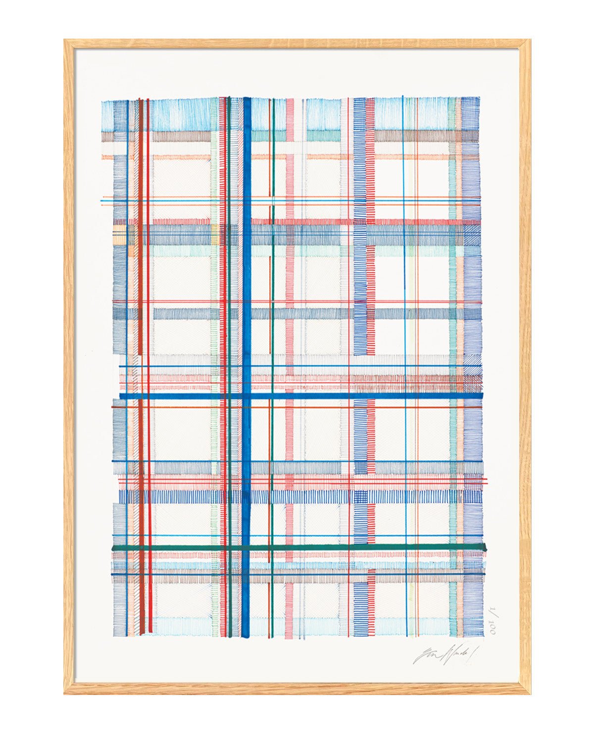 Grid 4 Limited edition, Art Print - kolekto