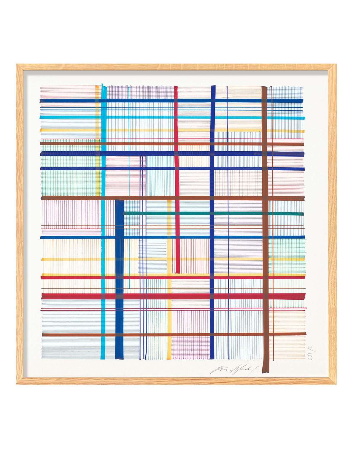 Grid 5 Limited edition, Art Print - kolekto
