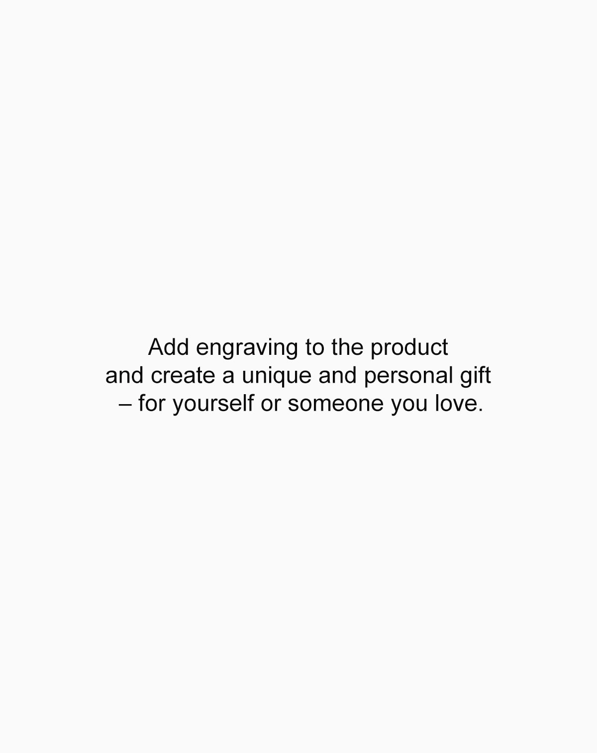Item Personalization