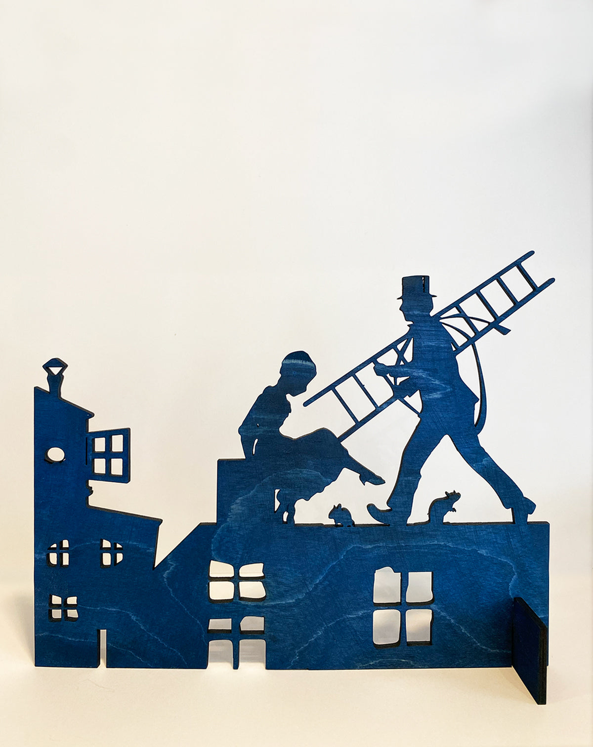 The Shepherdess and the Chimney-Sweep, Silhouette