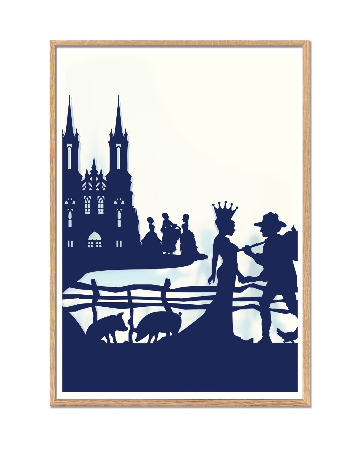 The Swineherd, Art Print