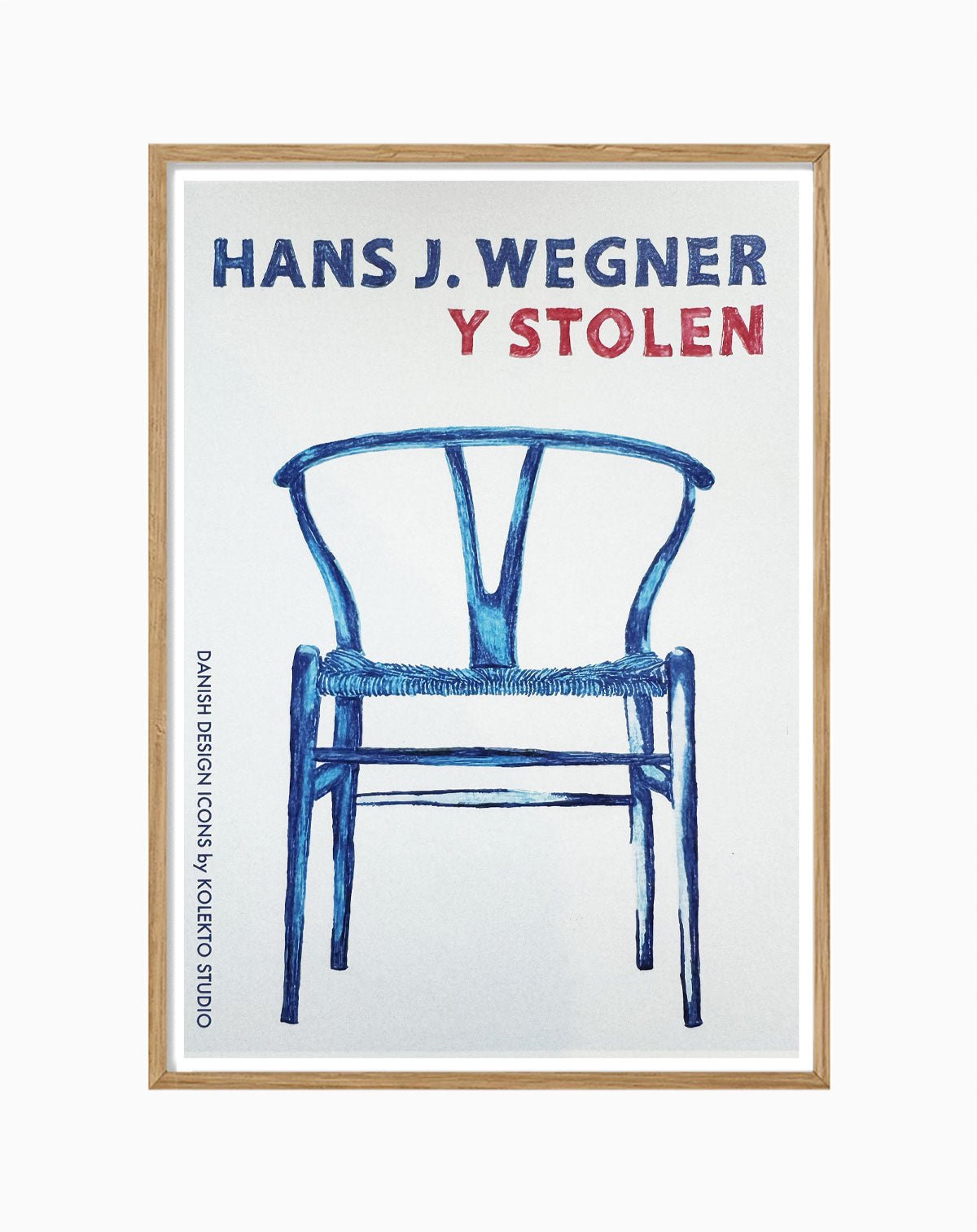 The Y - Chair, Art Print - kolekto