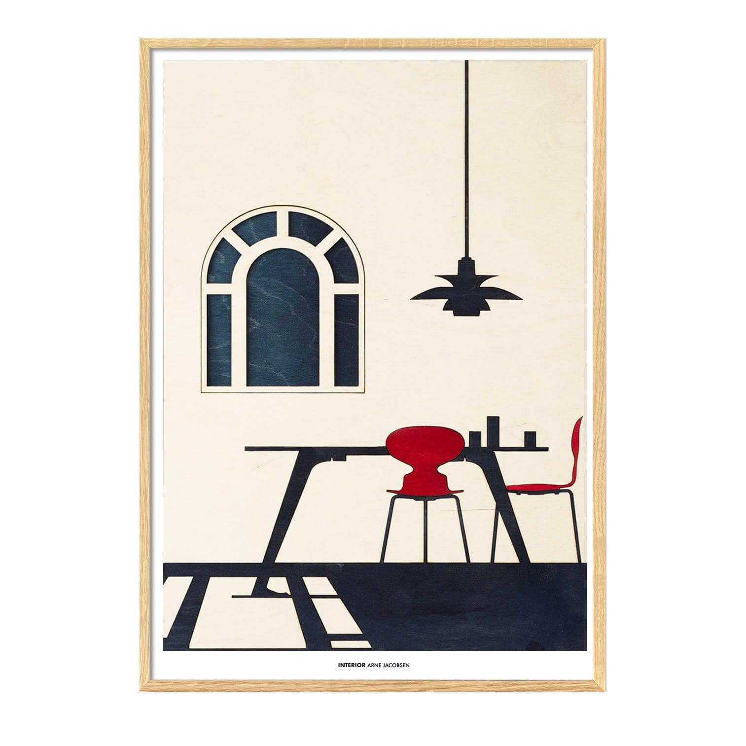 Arne Jacobsen Gallery Box | 6 ARTPRINTS