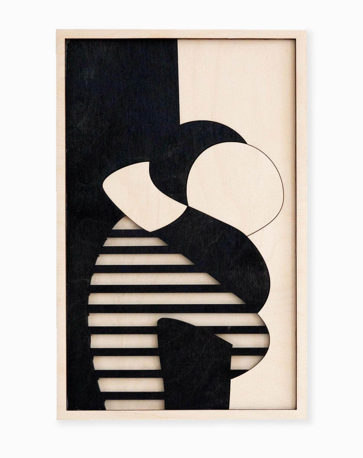 Art Wall, 2 Hugs Black - kolekto