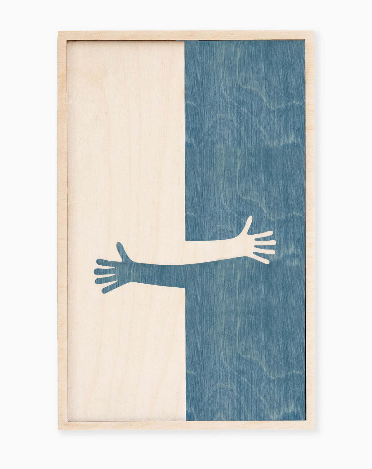 ARTWALL - 2 HUGS Blue
