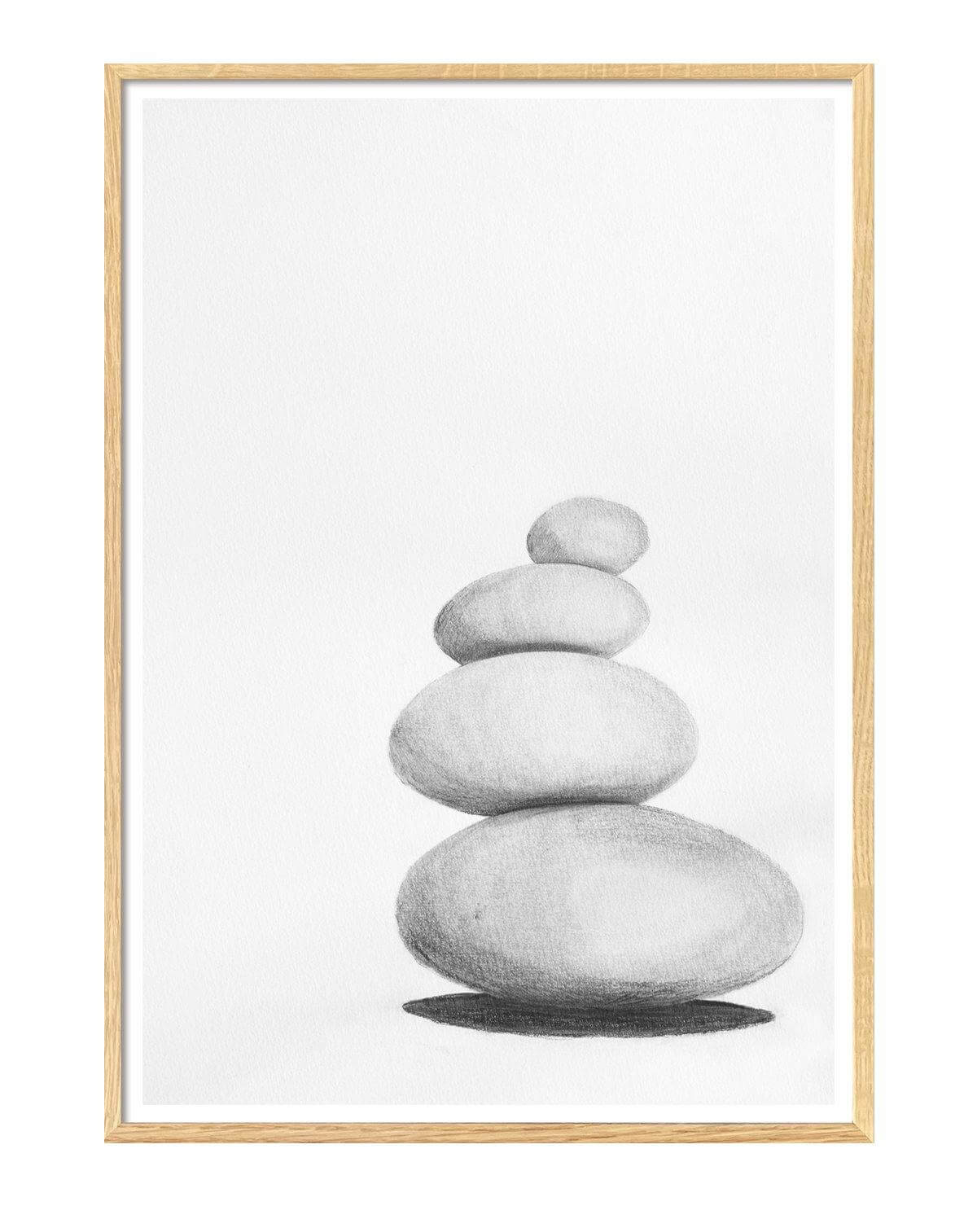 Balancing Stones, Art Print - kolekto
