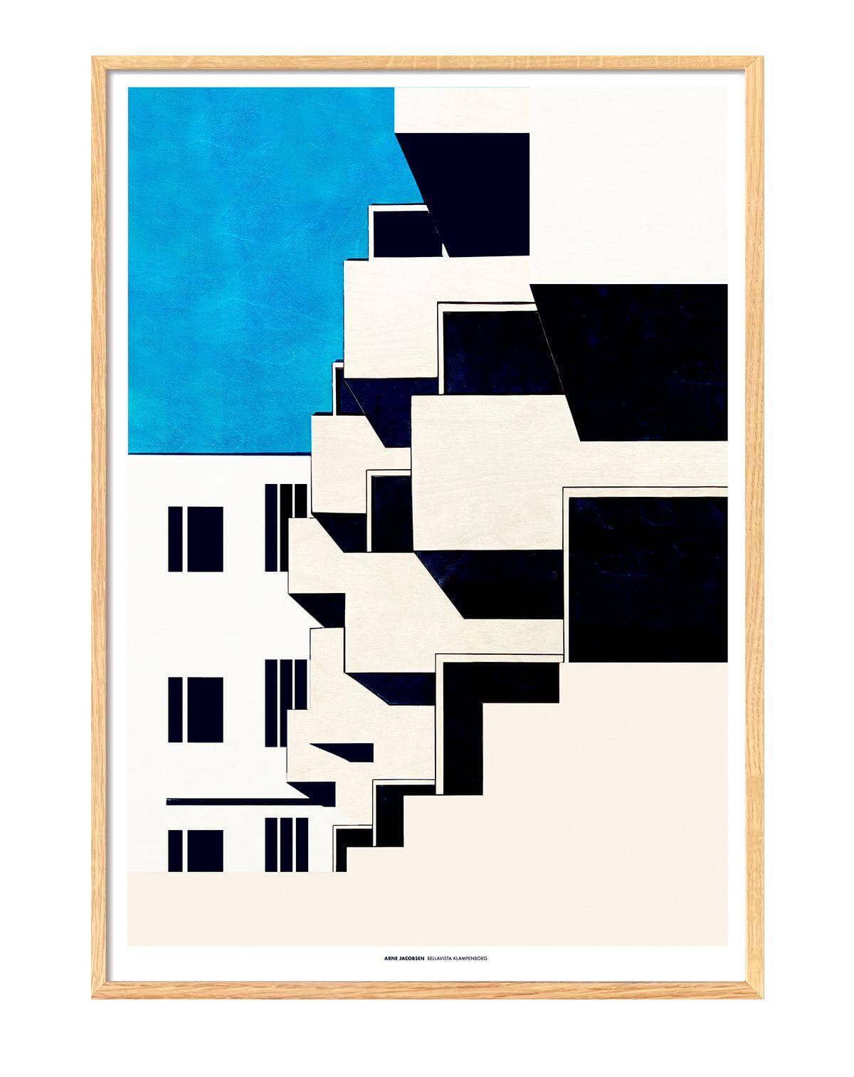 Arne Jacobsen's Bellavista, Art Print - kolekto