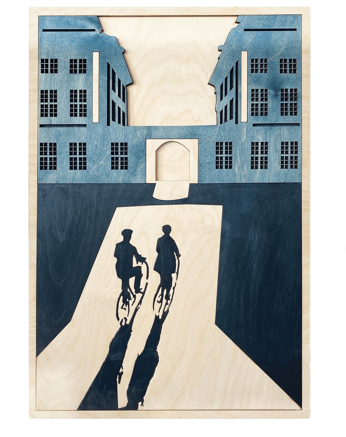 Bicycling towards Hammershøi, Artwork - kolekto