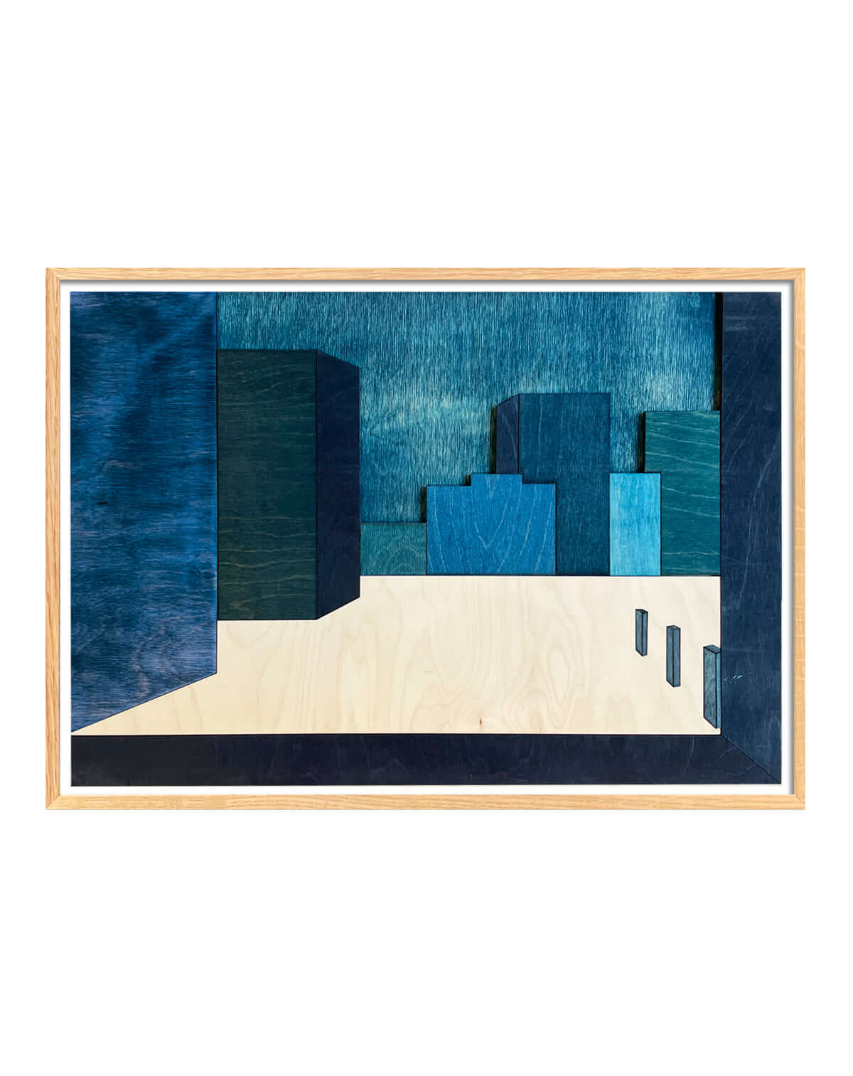 Blue City I ART PRINT