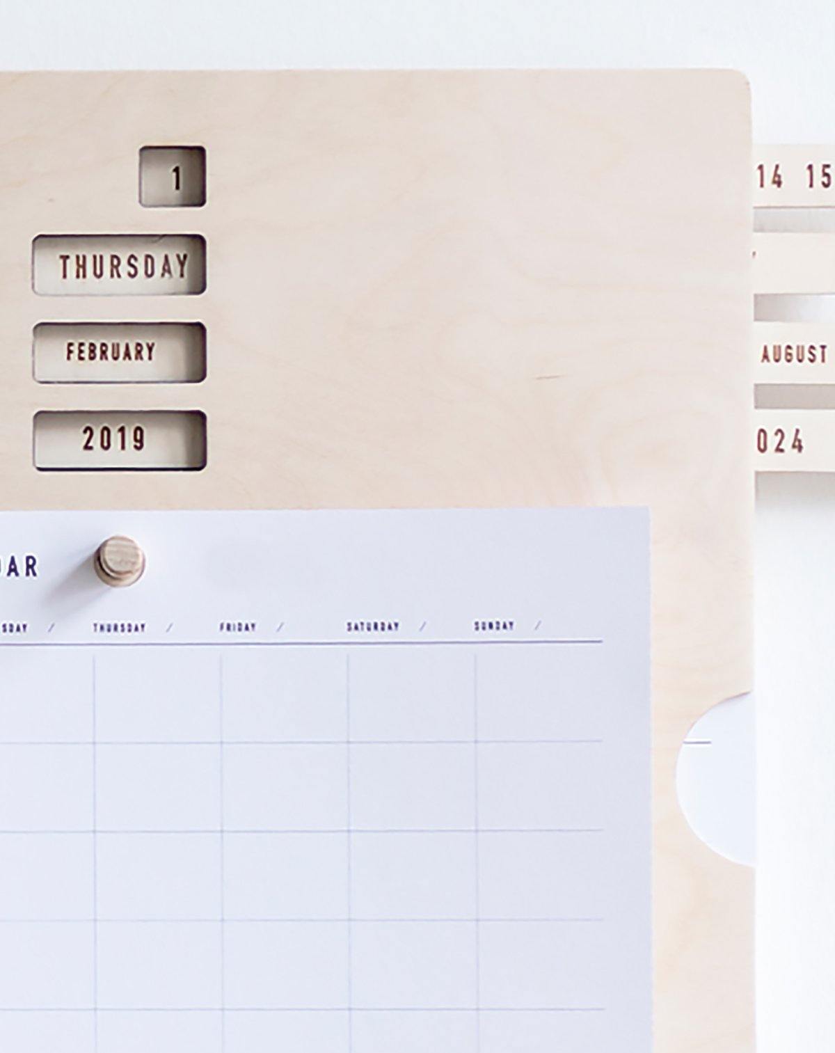 Calendar sheets - kolekto