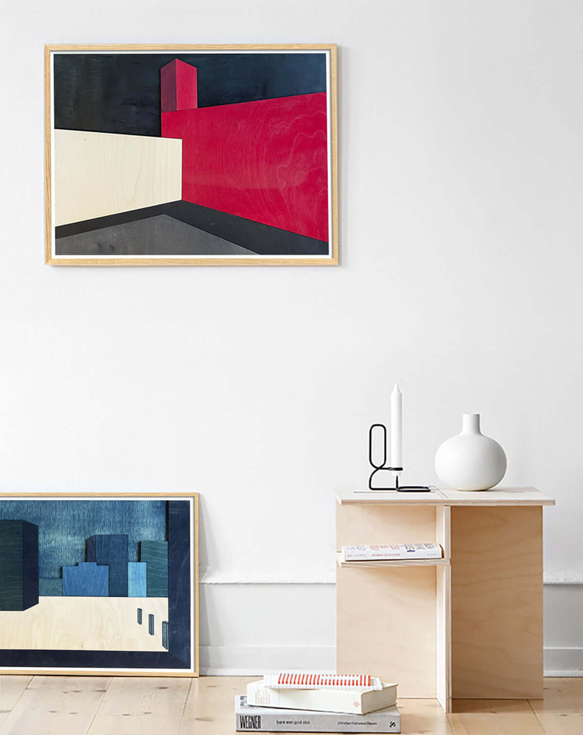 Red Corner, Art Print