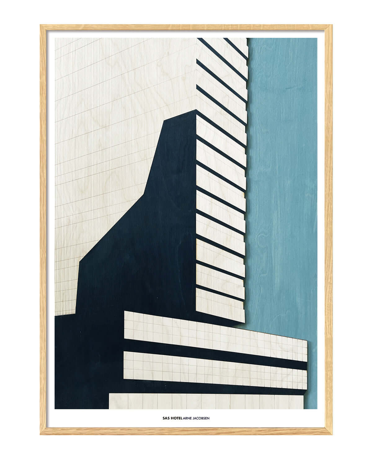 Arne Jacobsen's SAS Hotel, Art Print - kolekto