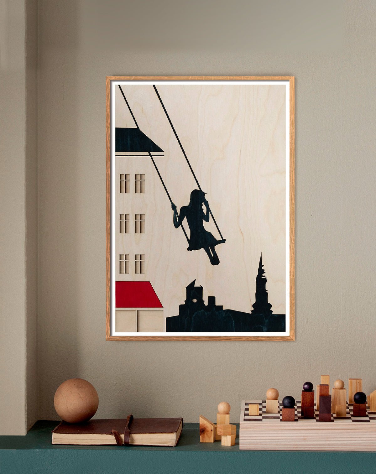 Swing, Art Print - kolekto