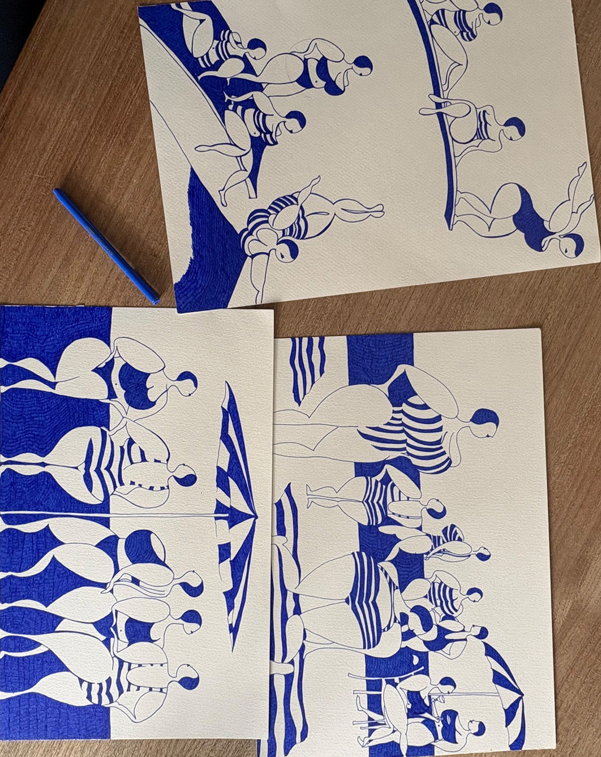 Bay Watch 3, Art Print