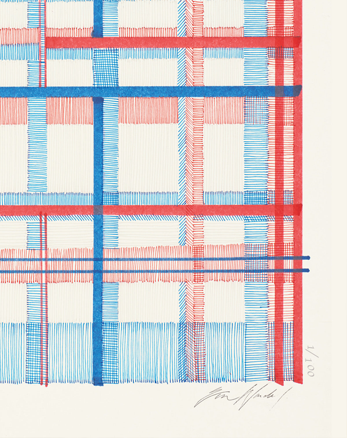 Grid 10 Limited edition, Art Print