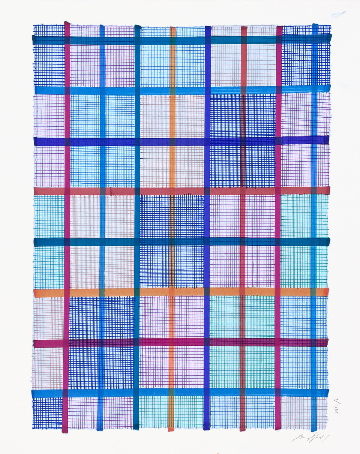 Grid 15 Limited edition, Art Print