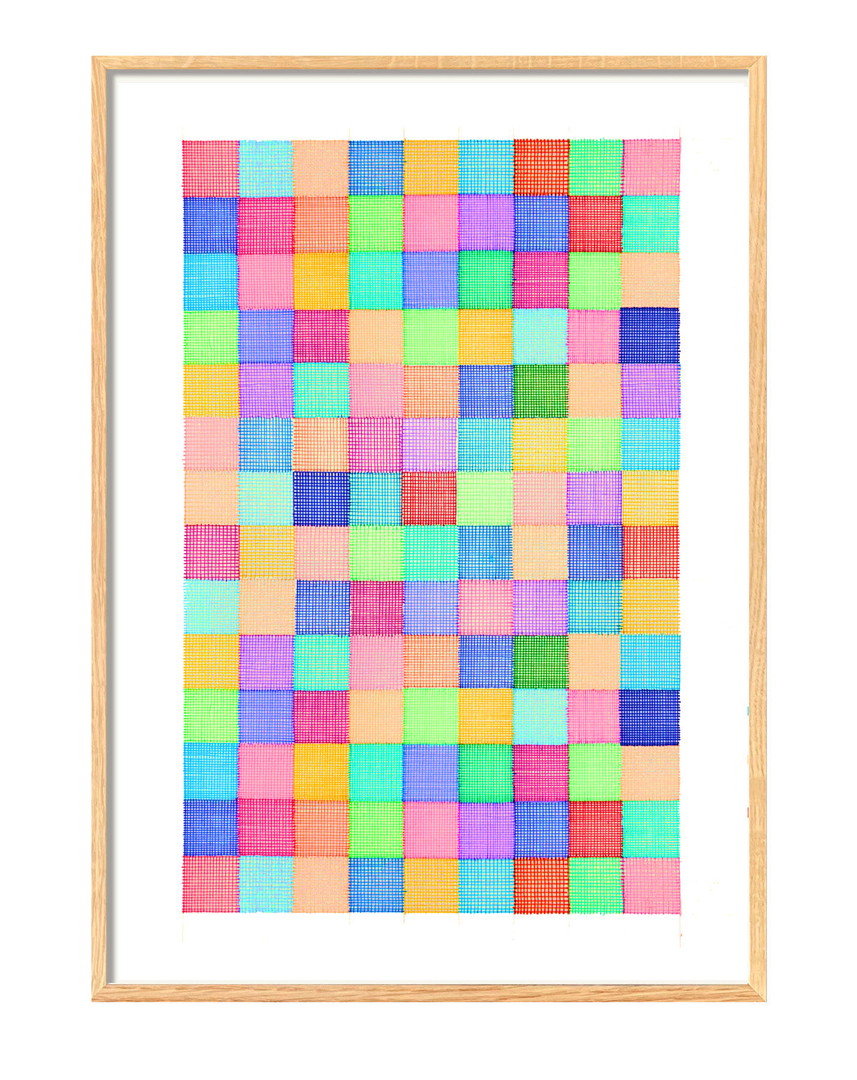 Grid 25, Art Print
