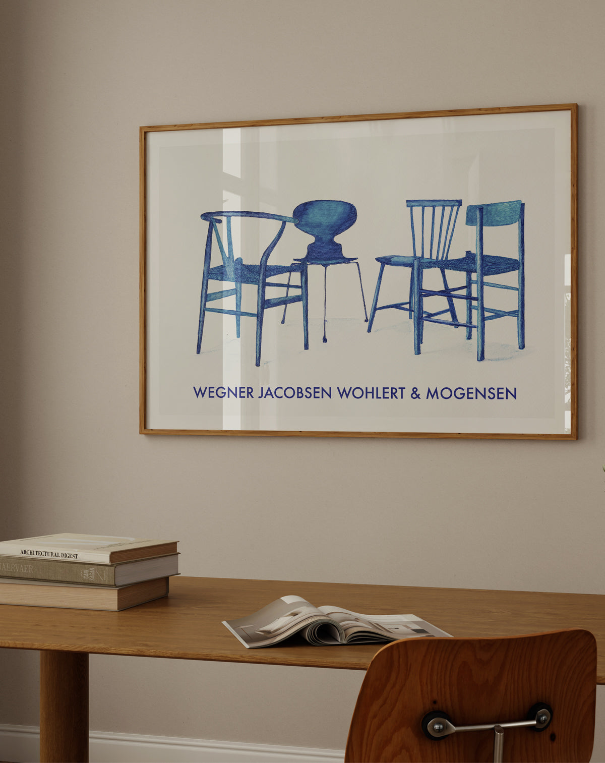 Wegner Jacobsen Wohlert & Mogensen, Art Print