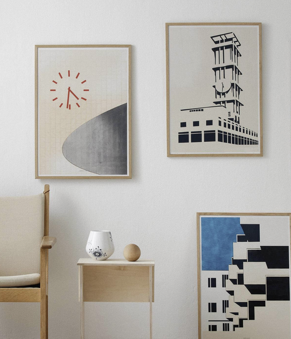 Aarhus Rådhus, Plakat