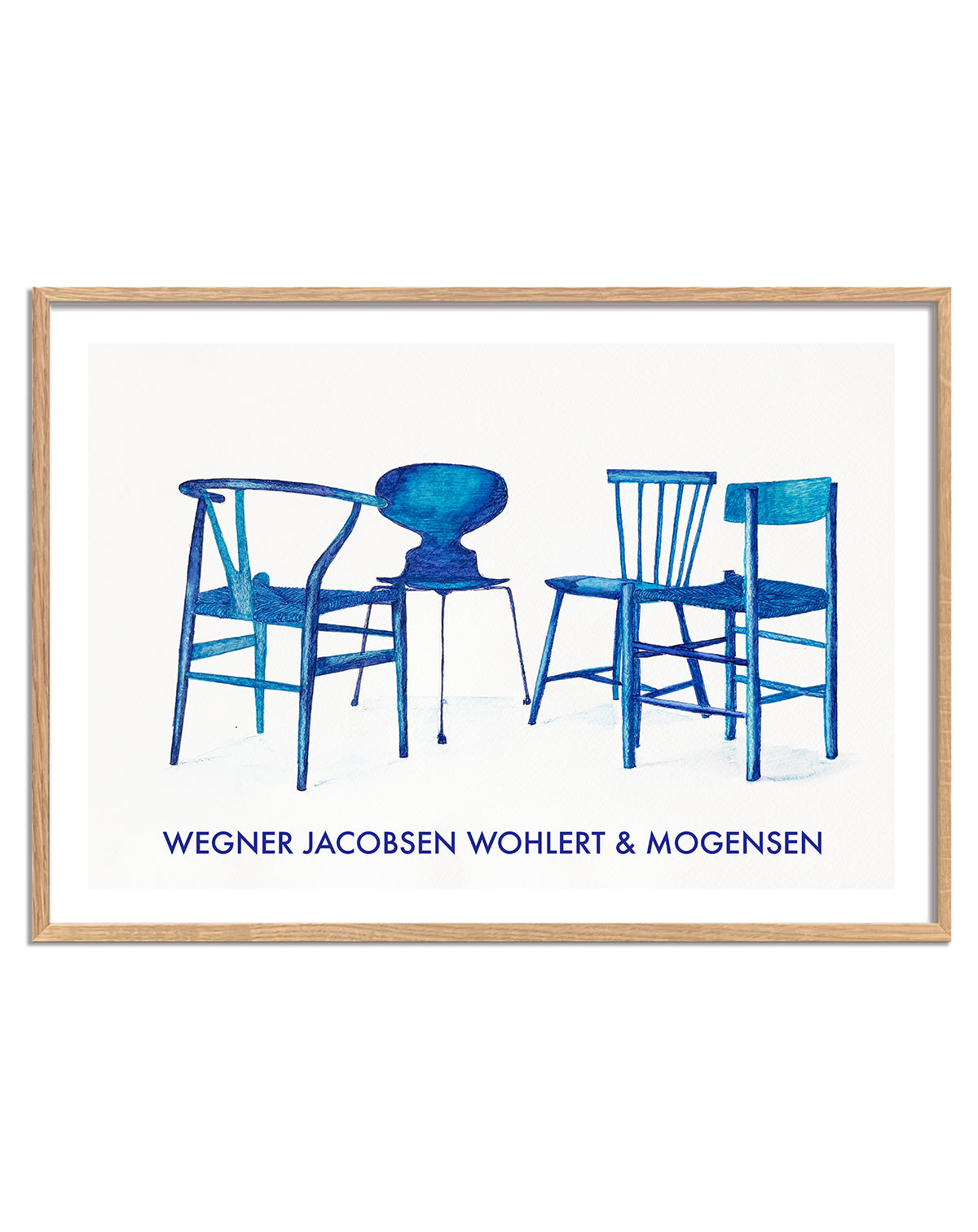 Wegner Jacobsen Wohlert & Mogensen, Art Print