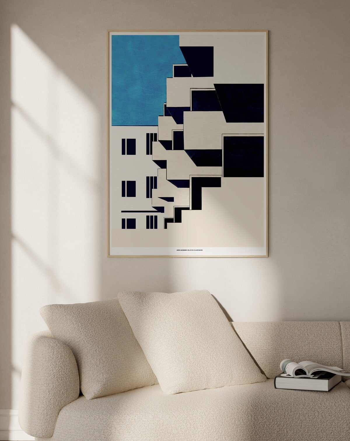 Arne Jacobsen's Bellavista, Art Print - #kolekto#