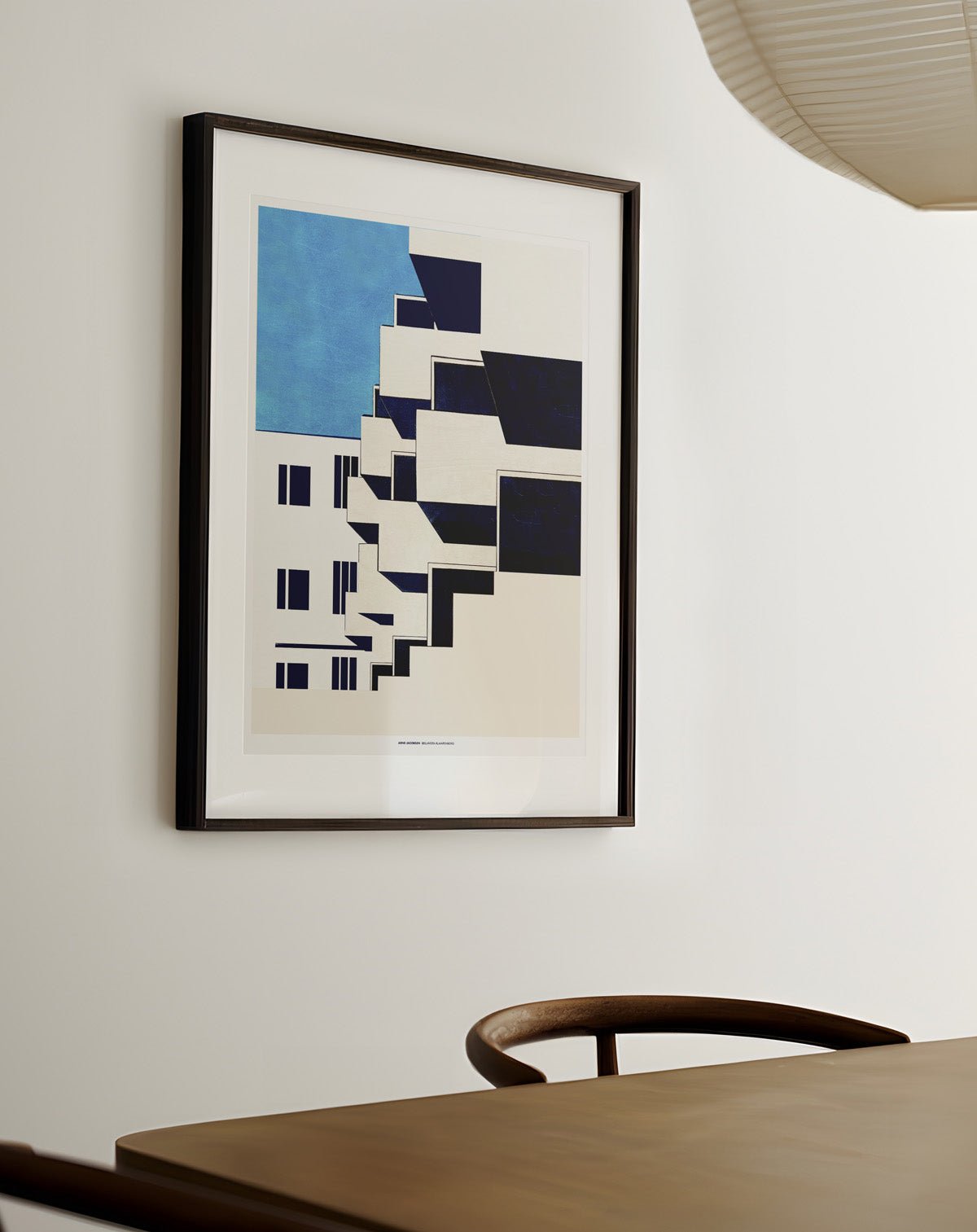 Arne Jacobsen's Bellavista, Art Print - #kolekto#
