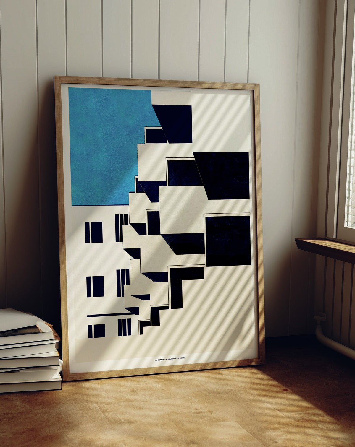 Arne Jacobsen's Bellavista, Art Print - #kolekto#