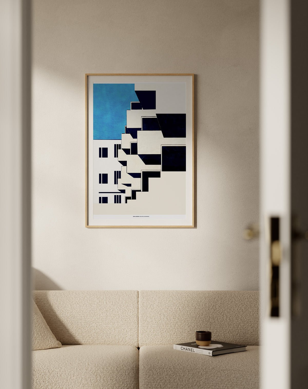 Arne Jacobsen's Bellavista, Art Print - #kolekto#