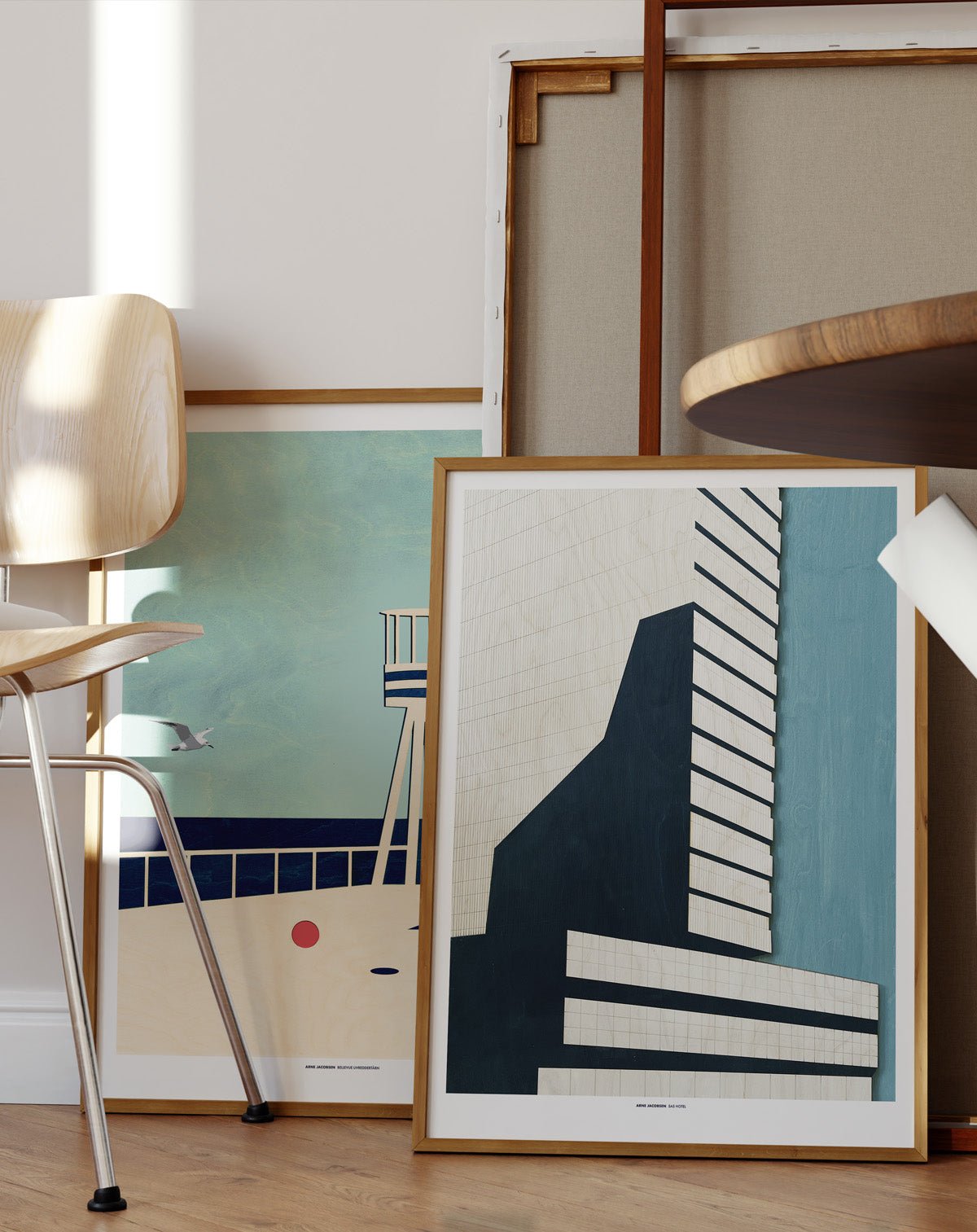 Arne Jacobsen's SAS Hotel, Art Print - kolekto
