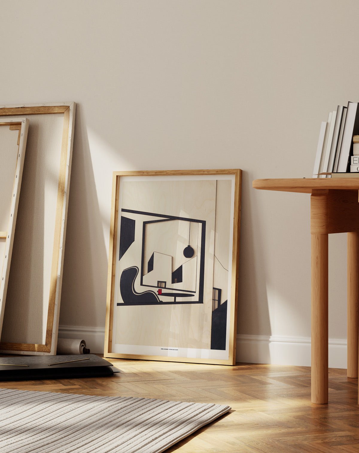 Arne Jacobsen's The Egg, Art Print - #kolekto#