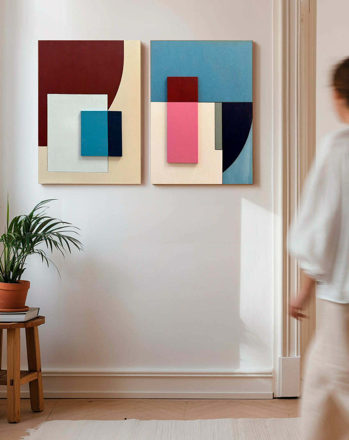 Art Wall, Pair No. 1