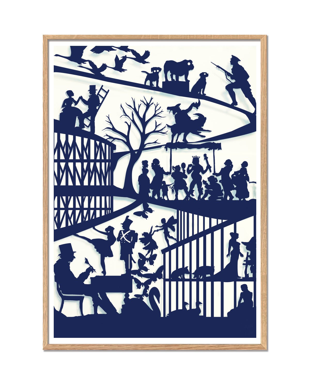 H.C. Andersen's House & fairytale, Art Print - #kolekto#