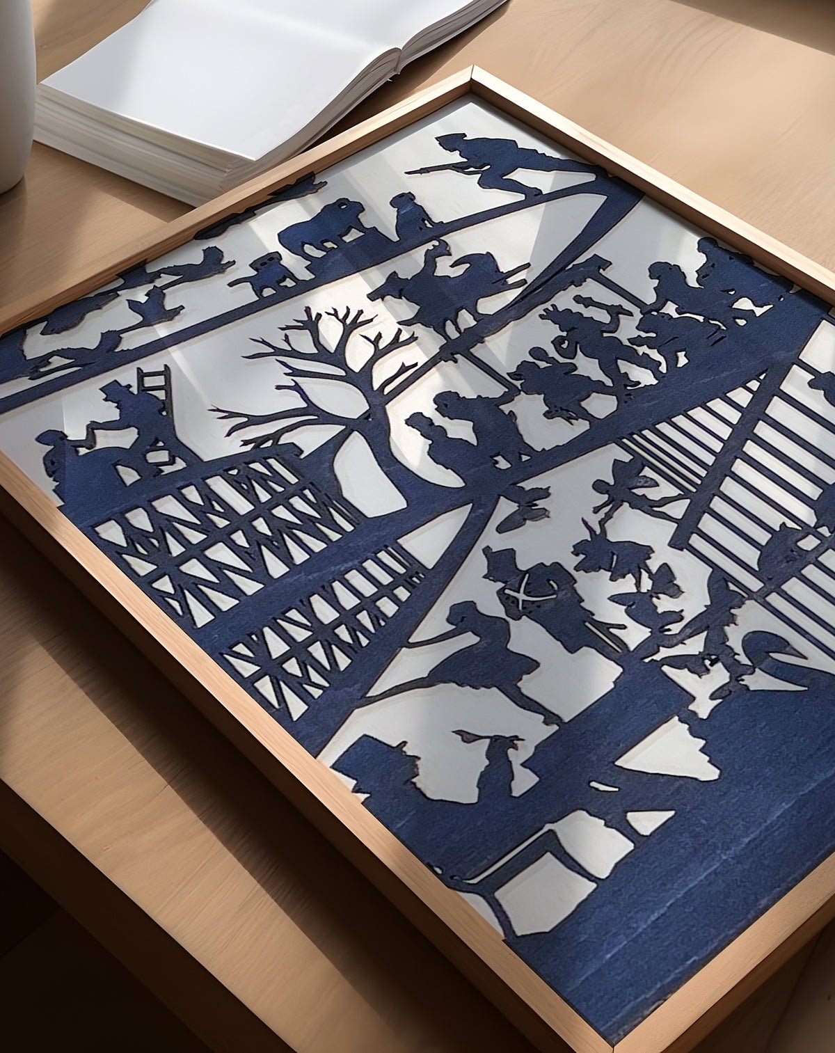 H.C. Andersen's House & fairytale, Art Print - #kolekto#