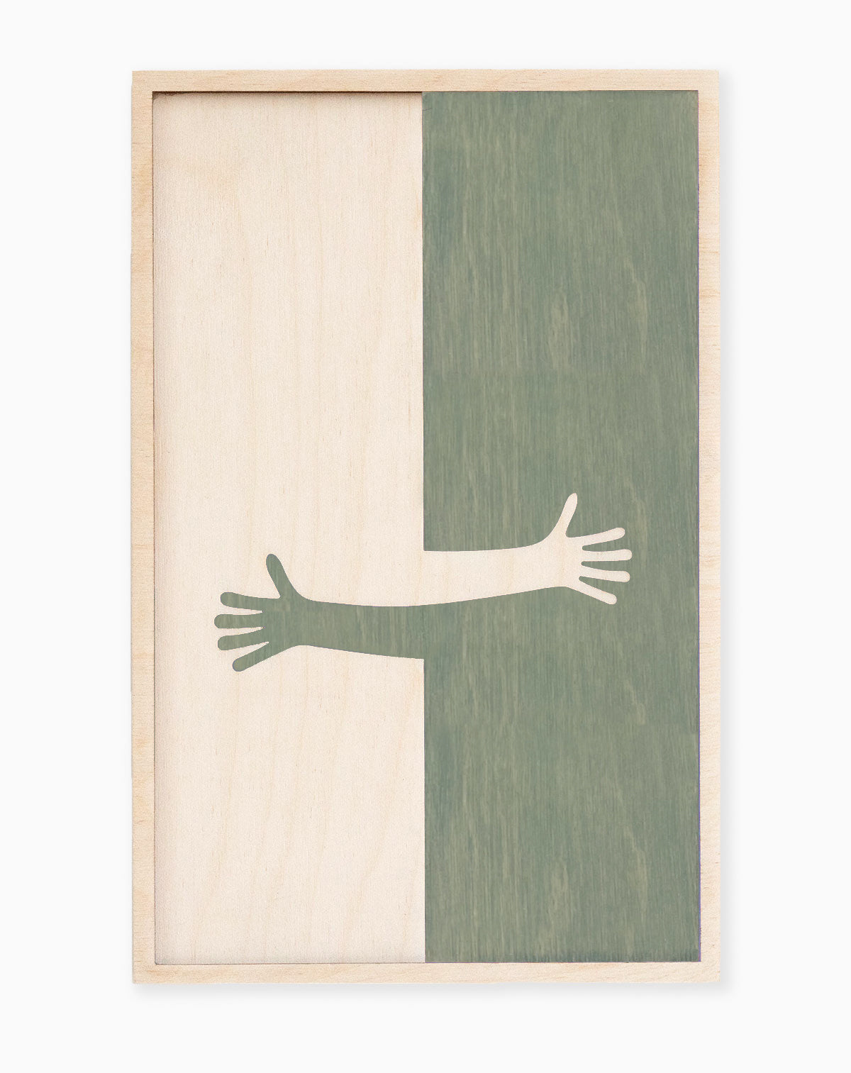 Hug no. 2, Pale Moss