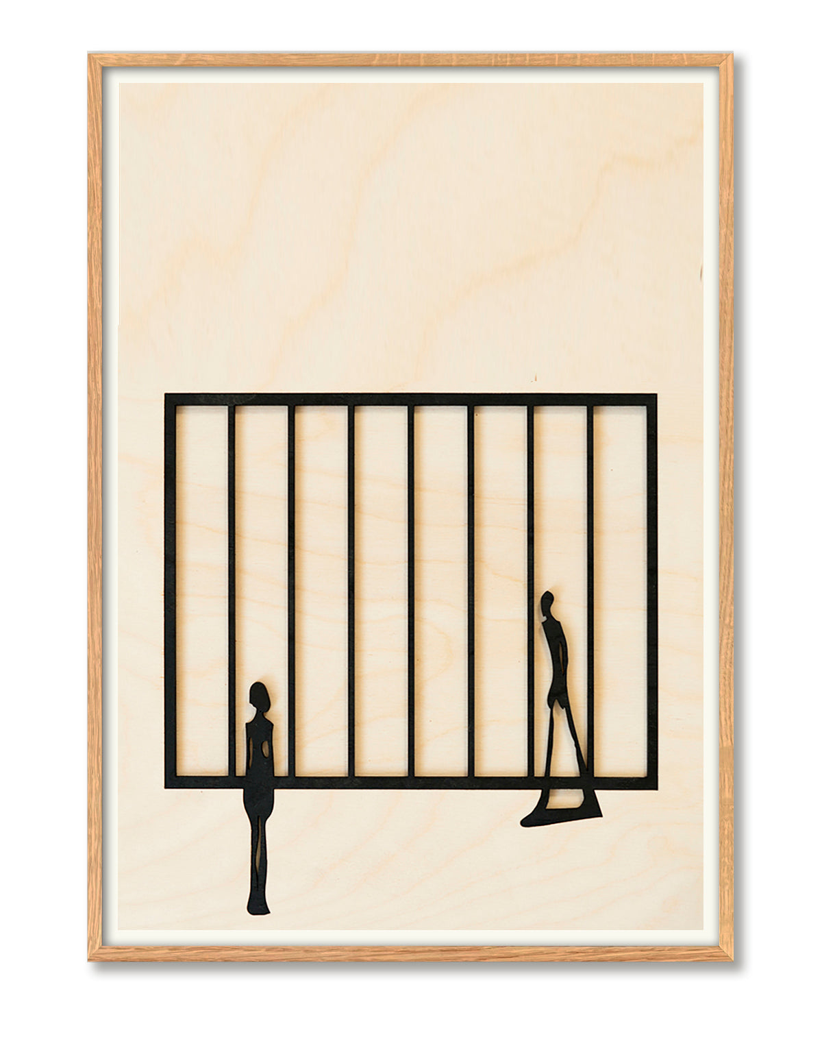 Scene fra Louisiana - Giacometti, Art Print