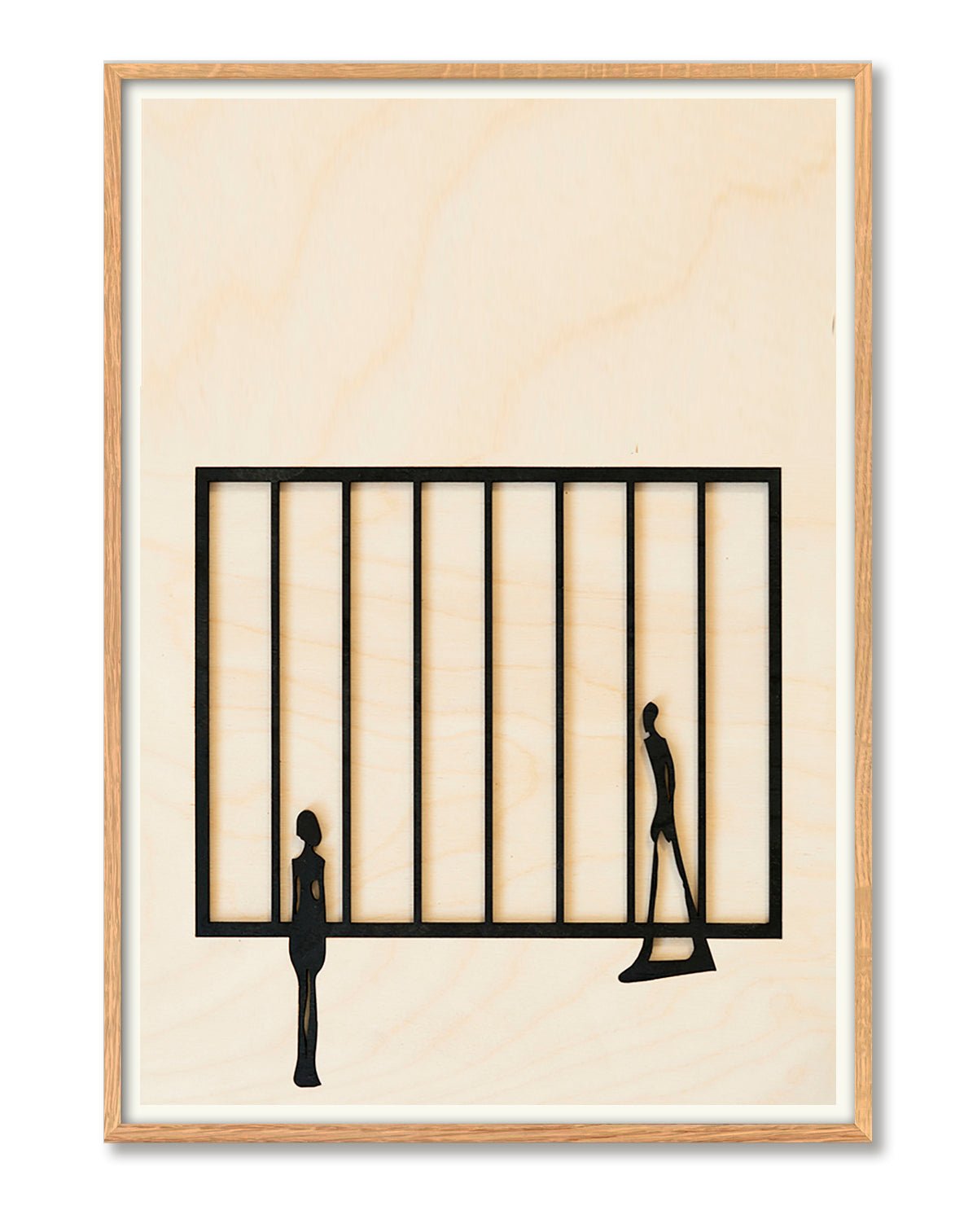 Scene fra Louisiana - Giacometti, Art Print - #kolekto#