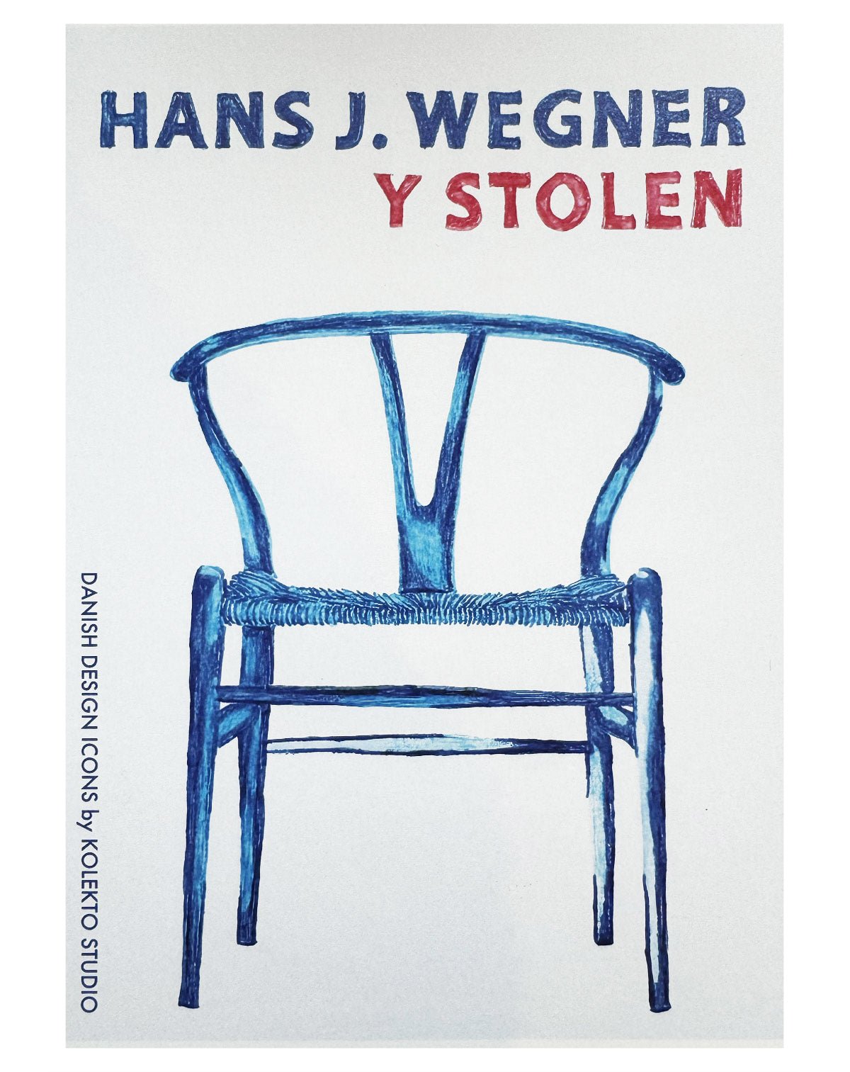 The Y - Chair, Art Print - kolekto