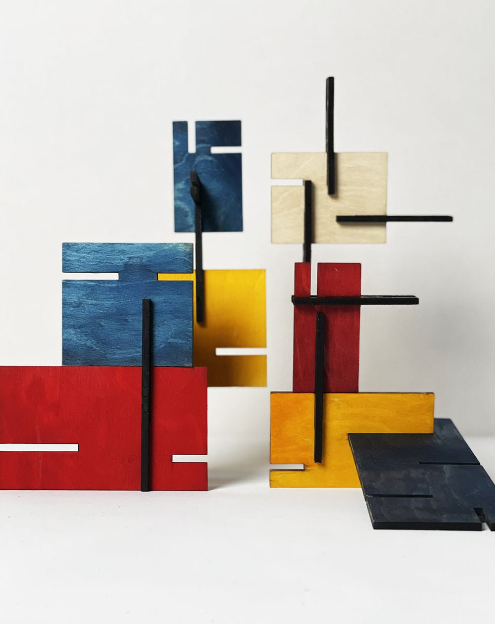 Piet Mondrian sculpture and puzzle | Buy art online