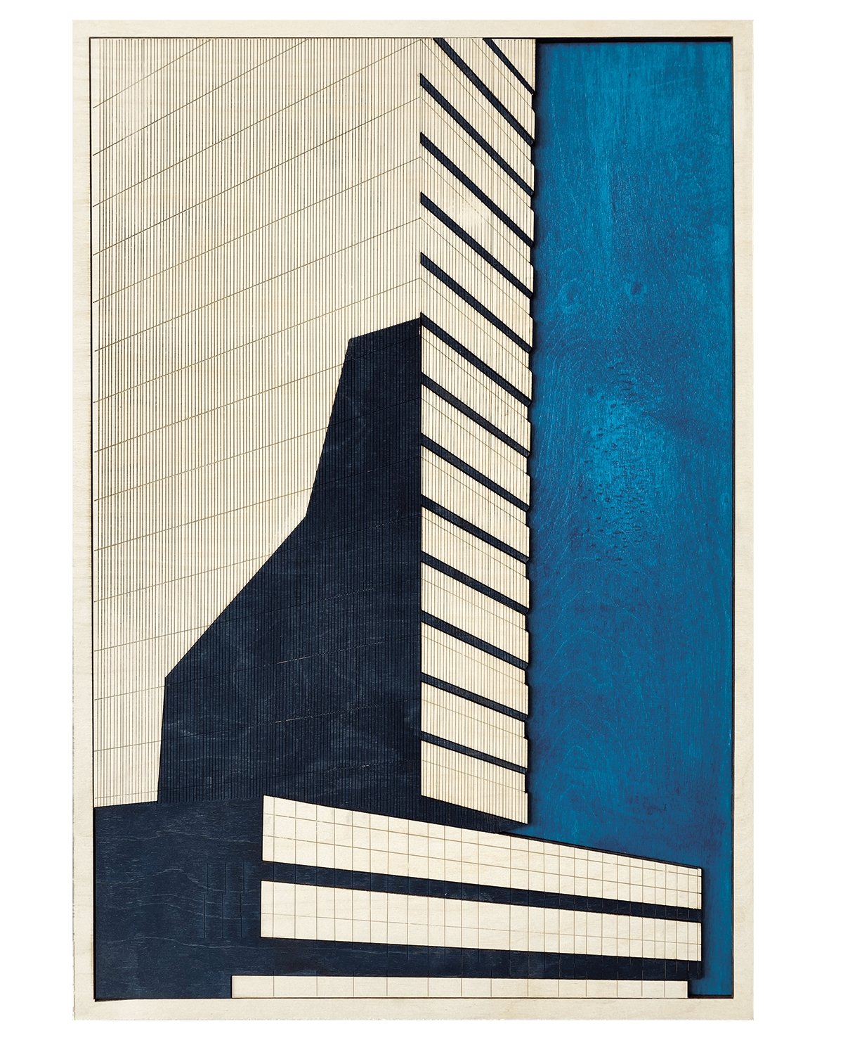 Arne Jacobsen art factory exhibition re-edition poster